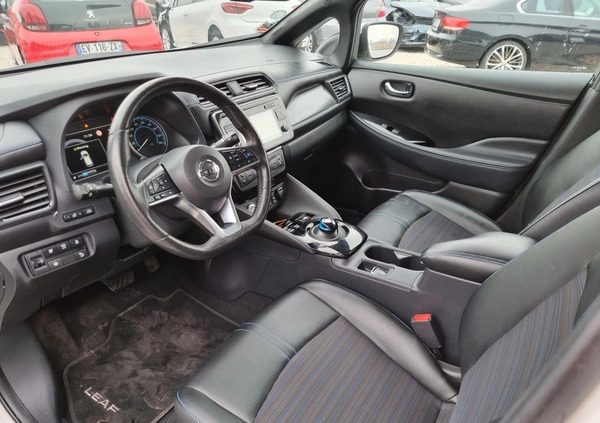Nissan Leaf cena 72700 przebieg: 72000, rok produkcji 2019 z Wyśmierzyce małe 596